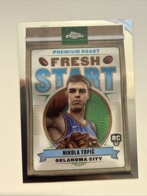 2024-25 Topps Chrome - Fresh Start Nikola Topic #FS-9 (RC)