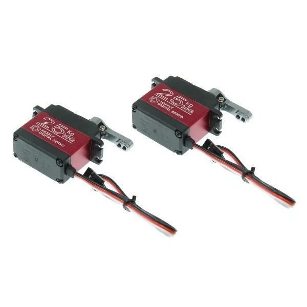 REDCAT HEXFLY Servo 25KG (Qty 2) Metal Gear Waterproof Servo # RER11857 - Image 2 of 4