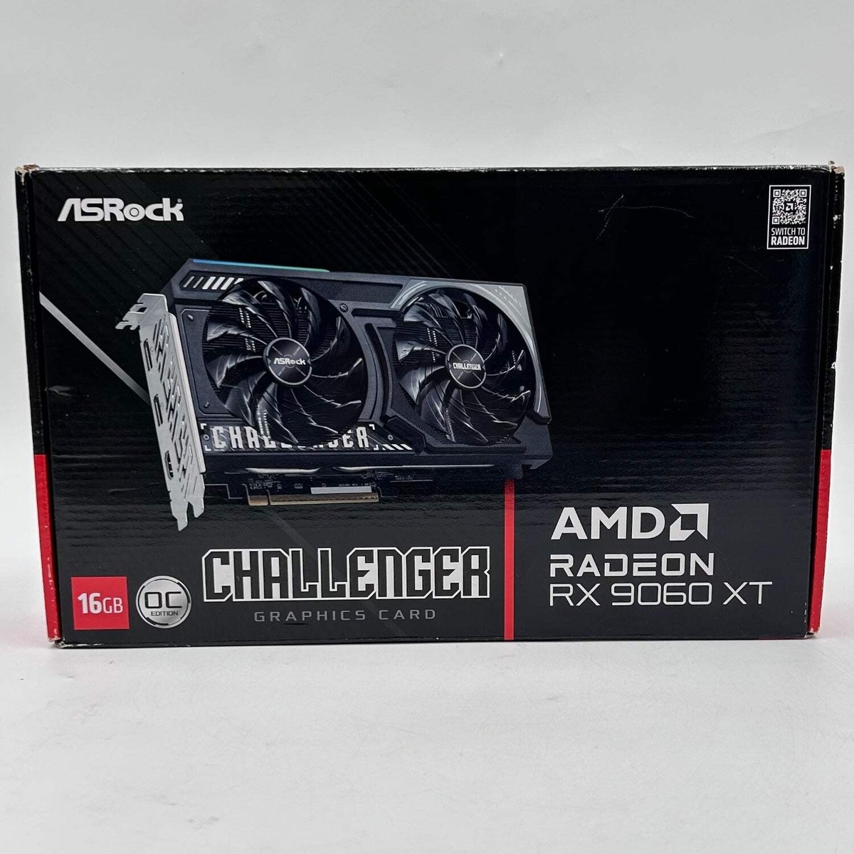 New AsRock Radeon RX 9060 XT Challenger 16GB GDDR6 GPU 90-GA5QZZ