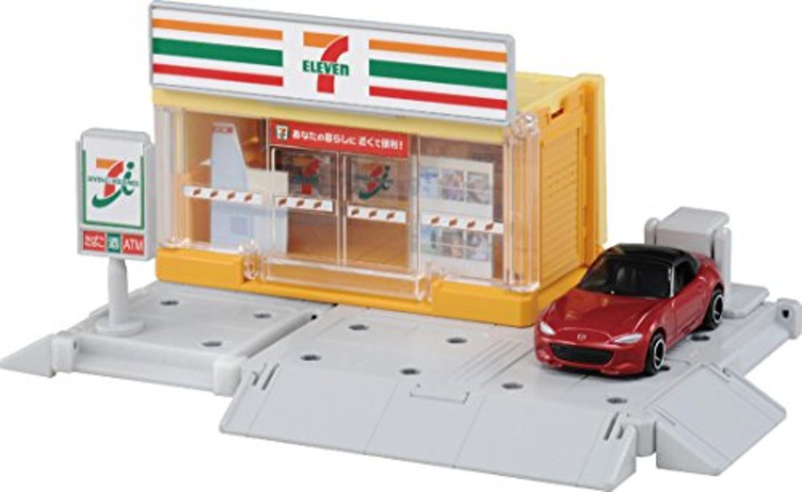 Tomica Town Seven Eleven with Shooter Build City w/Tracking# New Japan