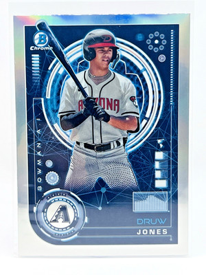 2024 Bowman Chrome Drew Jones Bowman AI #BAI-7 RC Arizona Diamondbacks