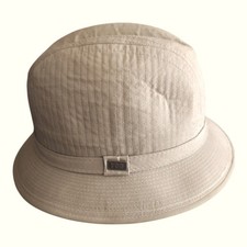 Vintage Beige USA Made London Fog Hat Size M 7-7.5