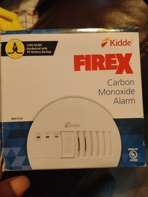 Kidde Carbon Monoxide Alarm 120 V Direct Wir Battery Backup 900-0120