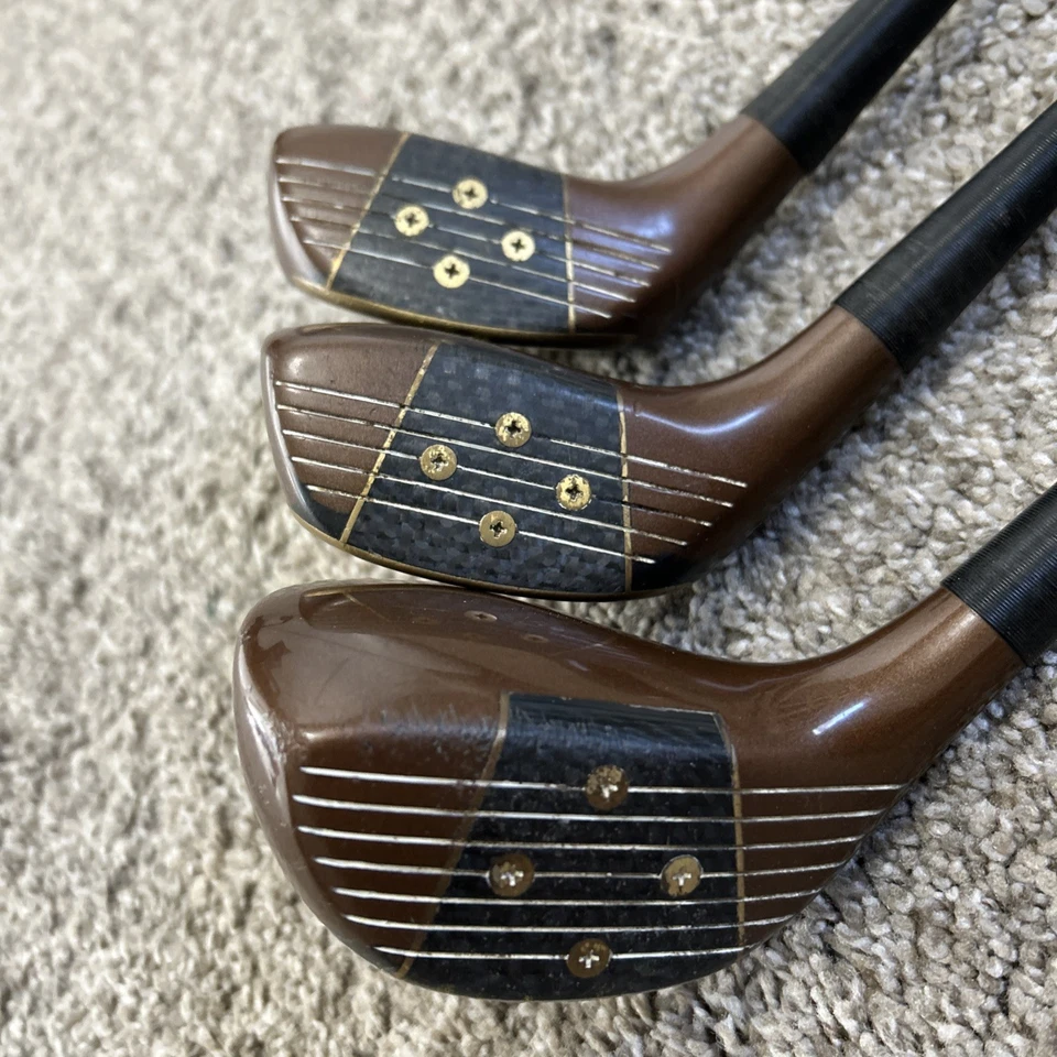 Set Of 11 Ladies Right Hand Golf Clubs Lady Rampant Copper Irons + Driver Woods - Image 2 of 4