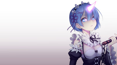Anime girls rezero kara hajimeru isekai seikatsu rem Custom Gaming Mat Desk