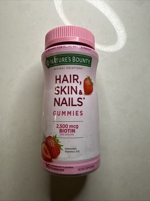 Nature's Bounty Hair Skin and Nail Vitamins Biotin Women's Multivitamin 90Ct
