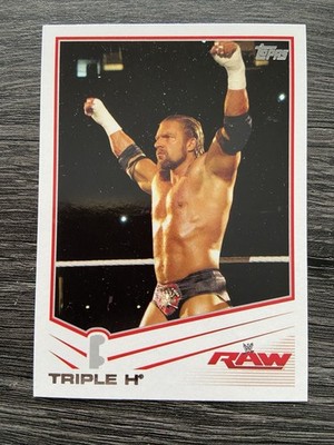2013 Topps WWE Triple H #41 Wrestling Trading Card