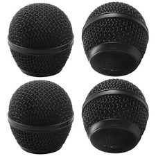 4 PCS Metal Microphone Head Replacement for SM58, Robust Mic Grille Mesh     ...