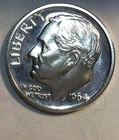 1964 FB GEM Roosevelt Dime MS ON. SALE