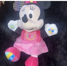 Clemontini Talking Minnie Mouse Play & Learn Plush Soft toy  - All Working st2 