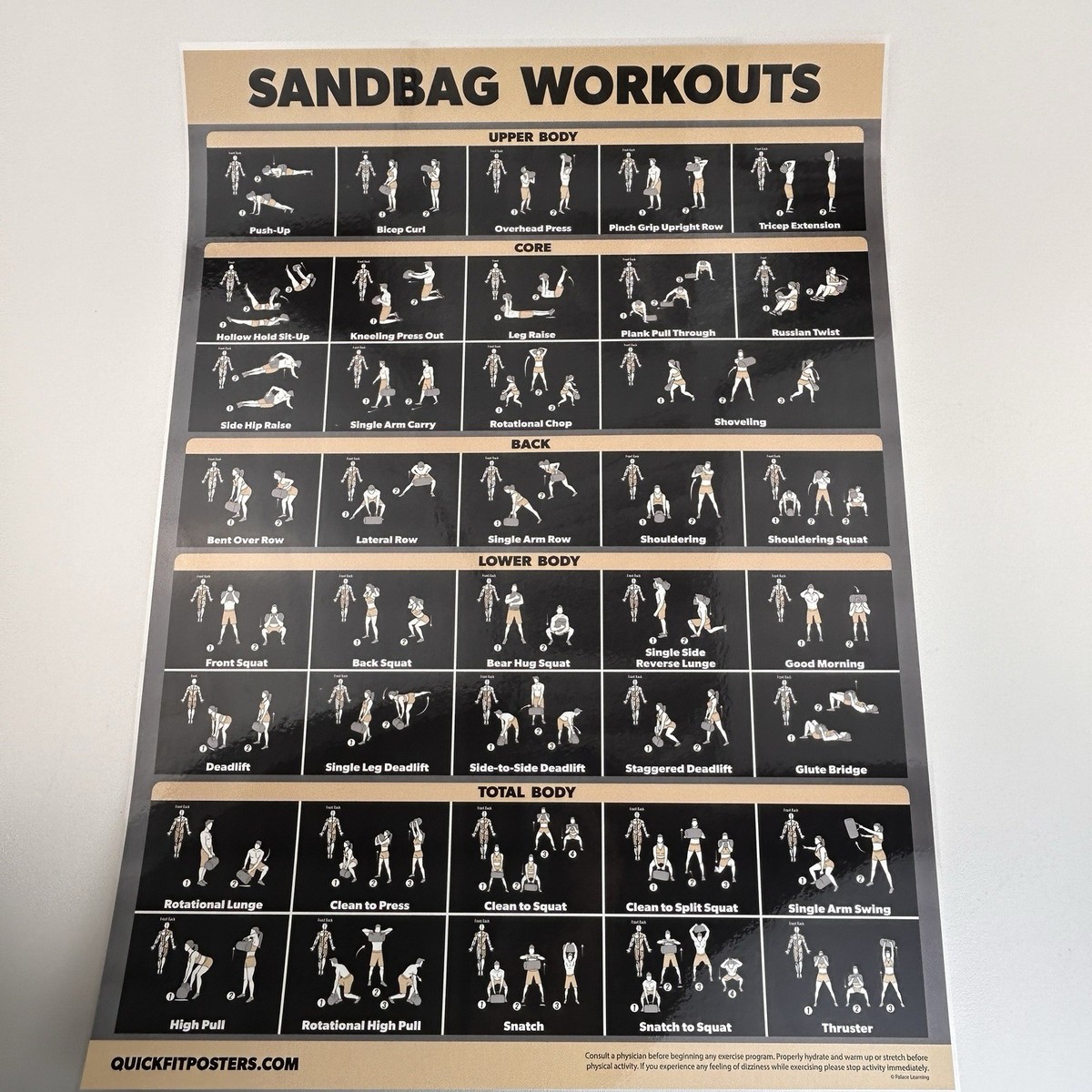 Core Exercises Sandbag Workout Routine Quickfit Sandbag