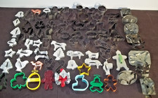 Lot 75 Vintage Metal Aluminum Cookie Cutter Holiday Christmas