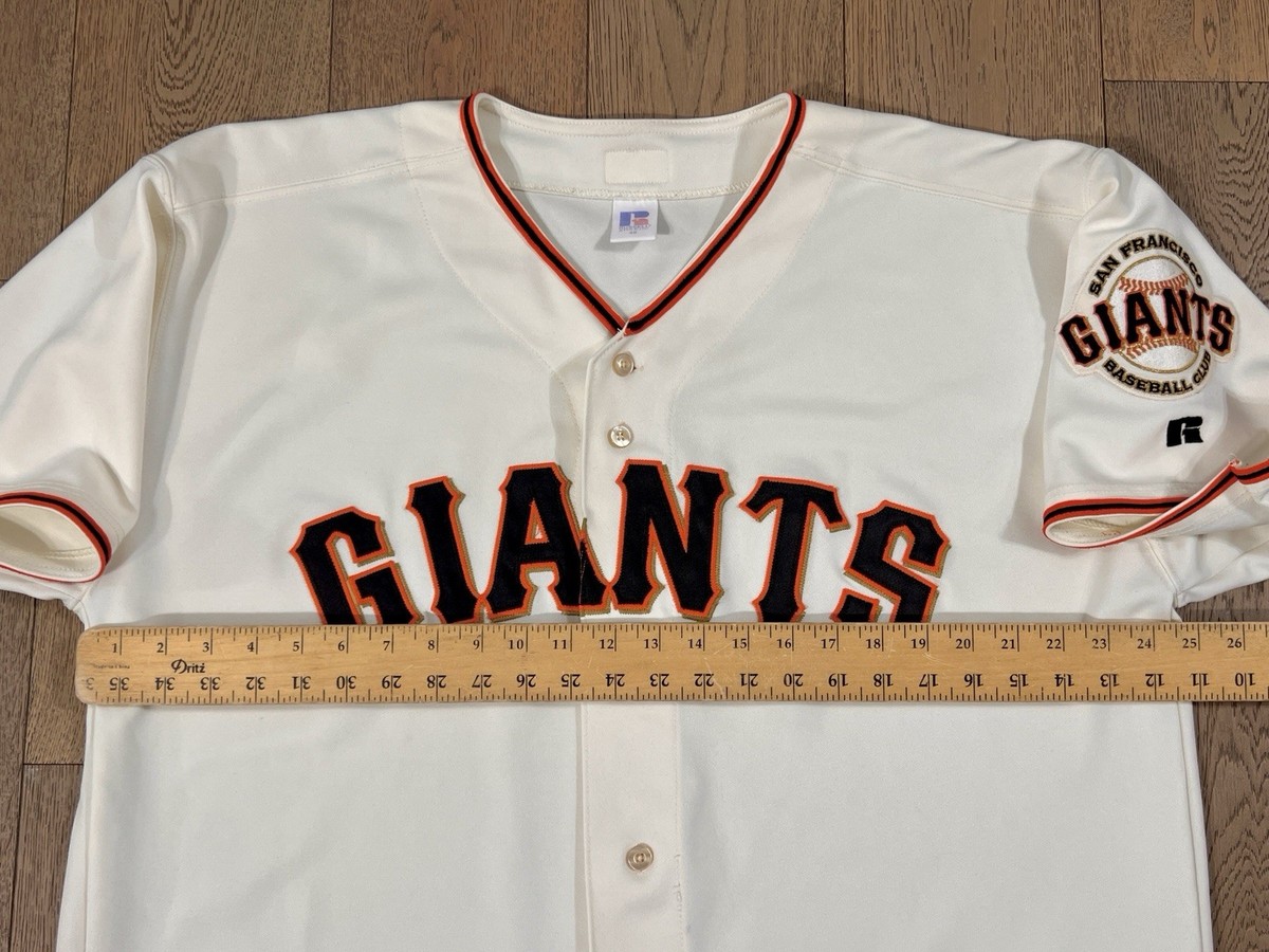 Vintage Russell Athletic Cream San Francisco Giants Authentic