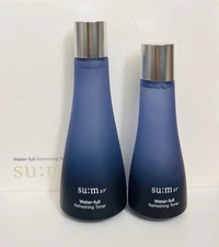 Su:m37 Water-full Refreshing Toner 170ml + 100ml Moisturizing Soothing Set 3pcs