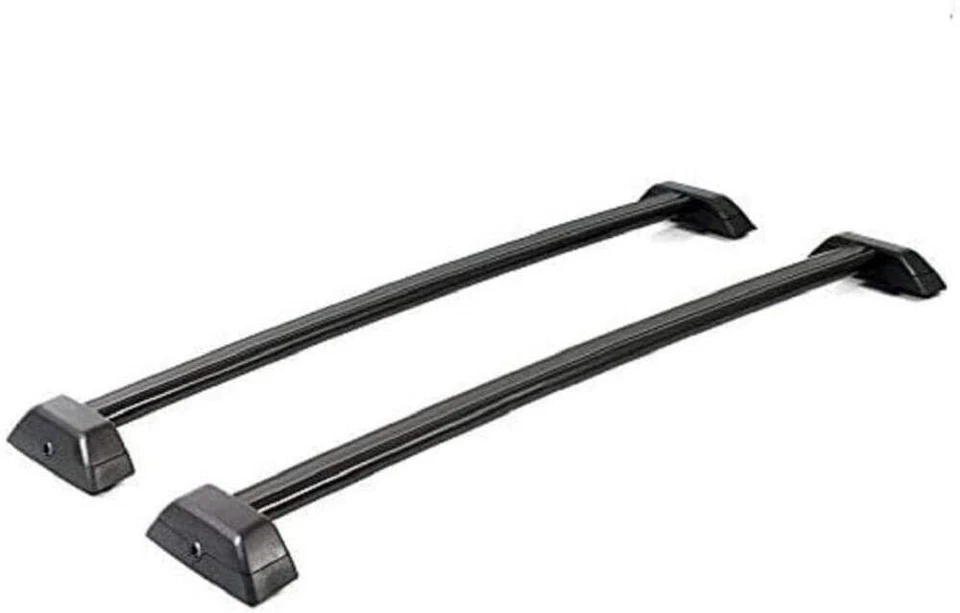 2Pcs Aluminum Roof Rail Rack Cross Bar Crossbar Fits for Hummer H3 H3T 2006-2010 - Image 3 of 4