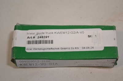 Linear Guide Truck KWEN12-G2-A-V0