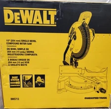 DEWALT 10-in 15 Amp Single Bevel Compound Miter Saw Corded Power Tool
