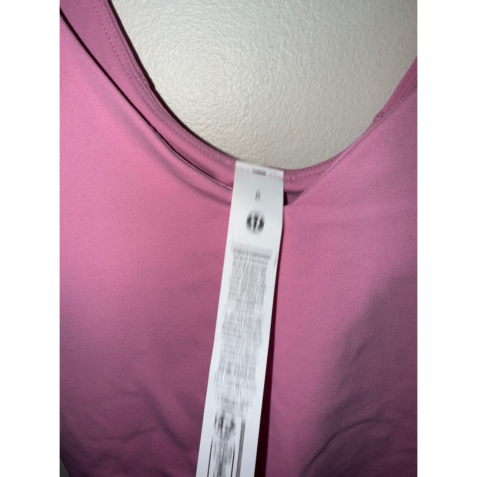Lululemon Align Tank Pink Frosting Size 6 NWT image 3