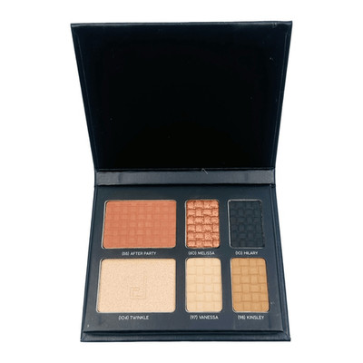 Doucce Freematic Eyeshadow Pro Palette 6 Shades  Pressed Powder Makeup Beauty