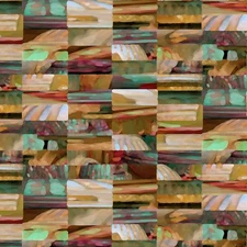 Free Spirit - Mosaic - Mirage Small - Daybreak, Fabric by the Yard