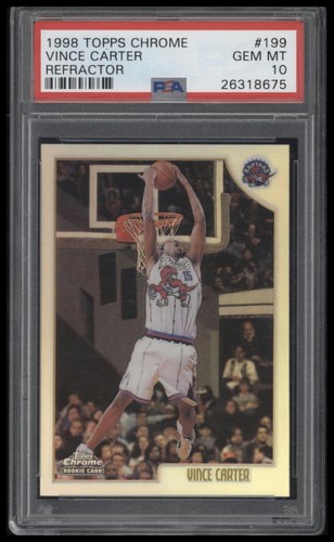 1998 Vince Carter [Refractor] #199