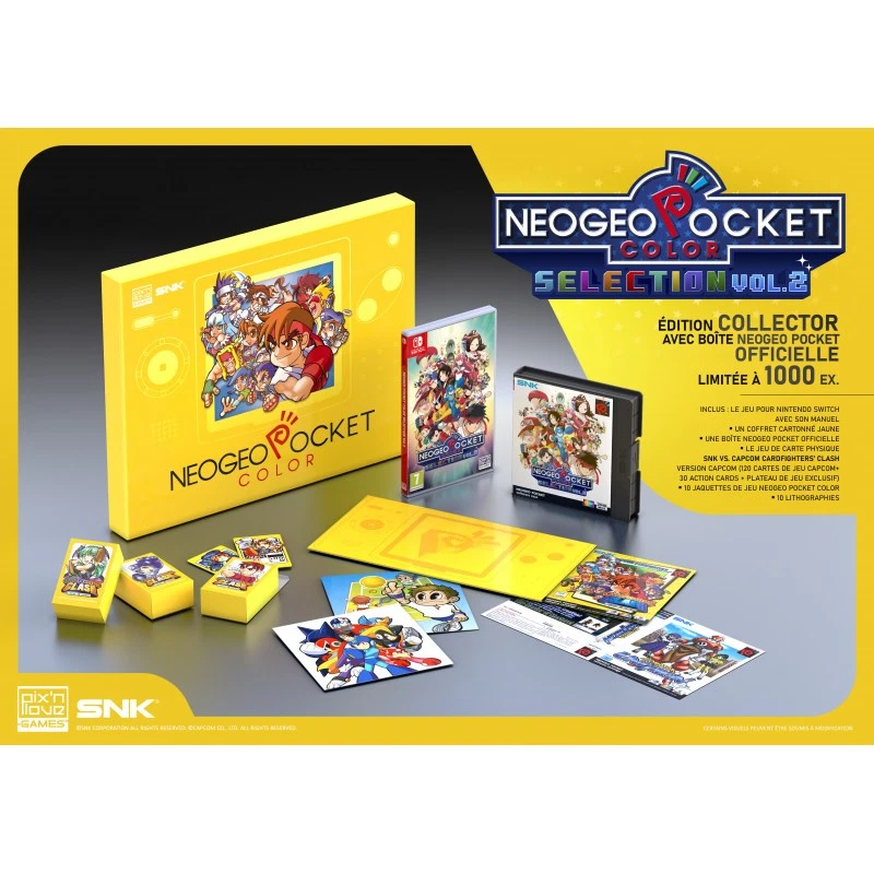 NEOGEO POCKET COLOR SELECTION Vol.2 - Edition Collector Capcom Switch Pix'nLove - Image 2 of 4
