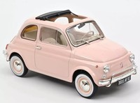 Norev, Fiat 500 L 1968 Rosa, 1/18, NOREV187774