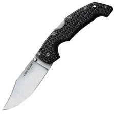 Cold Steel Voyager Folding Knife 4" AUS-10A Steel Blade Griv-Ex Handle CS-29ACZ