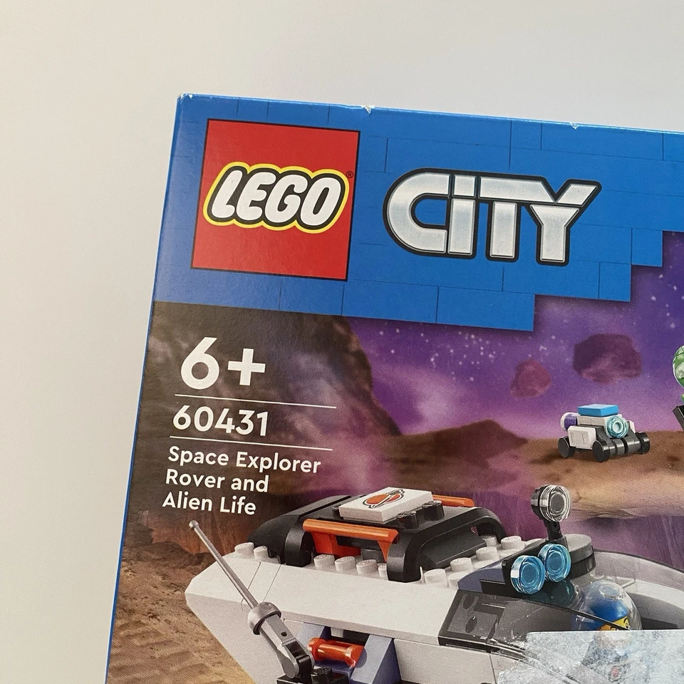 LEGO City: Space Explorer Rover And Alien Life (60431) Brand New Sealed - Image 3 of 4