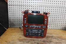 04-07 Toyota Highlander Radio Stereo Climate Temperature Control Woodgrain OEM