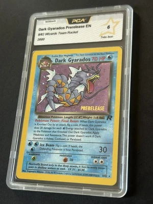 Dark Gyarados #8/82 - Holo Prerelease Team Rocket 2000 - PCA 6 - Photo 1/4