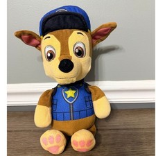 Paw Patrol Chase Plush Stuffed Animal Police Dog Nickelodeon Spin Master