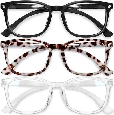Gaoye Blue Light Blocking Glasses Square Nerd Fashion Anti-UV Computer Gaming