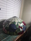 16 Inch Tiffany Style Stained Glass Lamp Shade Replacement Vintage Rose Lampshad