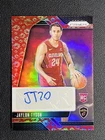 2024-25 Panini Prizm Jaylon Tyson Rookie Auto Dragon Year Prizm RC SSP