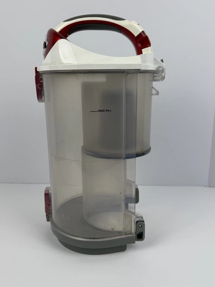 Cubo de polvo para aspiradora Shark Rotator NV500 NV501 NV502 NV504 NV505 rojo/blanco Foto 4 de 4