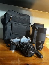 Vintage Pentax Spotmatic SP Camera Also Includes Tamarin CF Tele Macro Lens