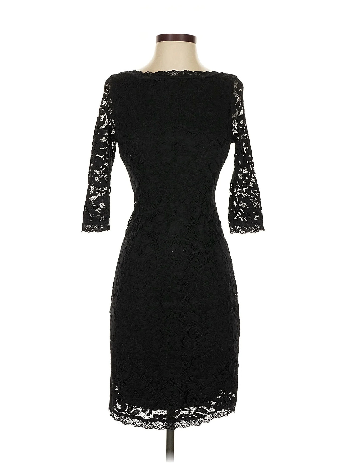 Ouges Women Black Cocktail Dress S - image 1