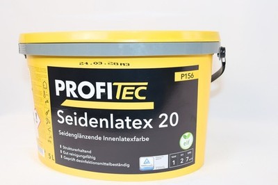 PROFITEC Seidenlatex 20 5L (Innenlatexfarbe, Basis P156)