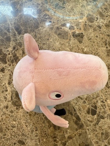 Peppa Pig w/ Green Dinosaur 9" Plush Toy TY Stuffed Animal Soft Pink Pig - Picture 7 of 14