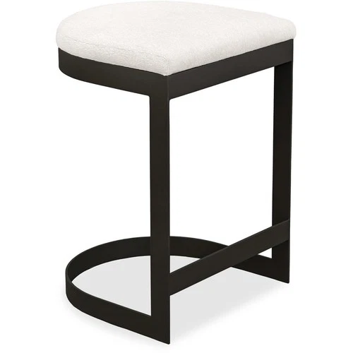 Uttermost 23948 Maude 25.8 inch Java Black and Taupe Grey Outdoor Counter Stool - Picture 1 of 7
