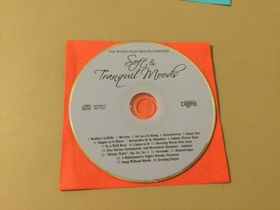 Soft & Tranquil Moods (Readers Digest) CD Disk/No Tracking/Free Shipping