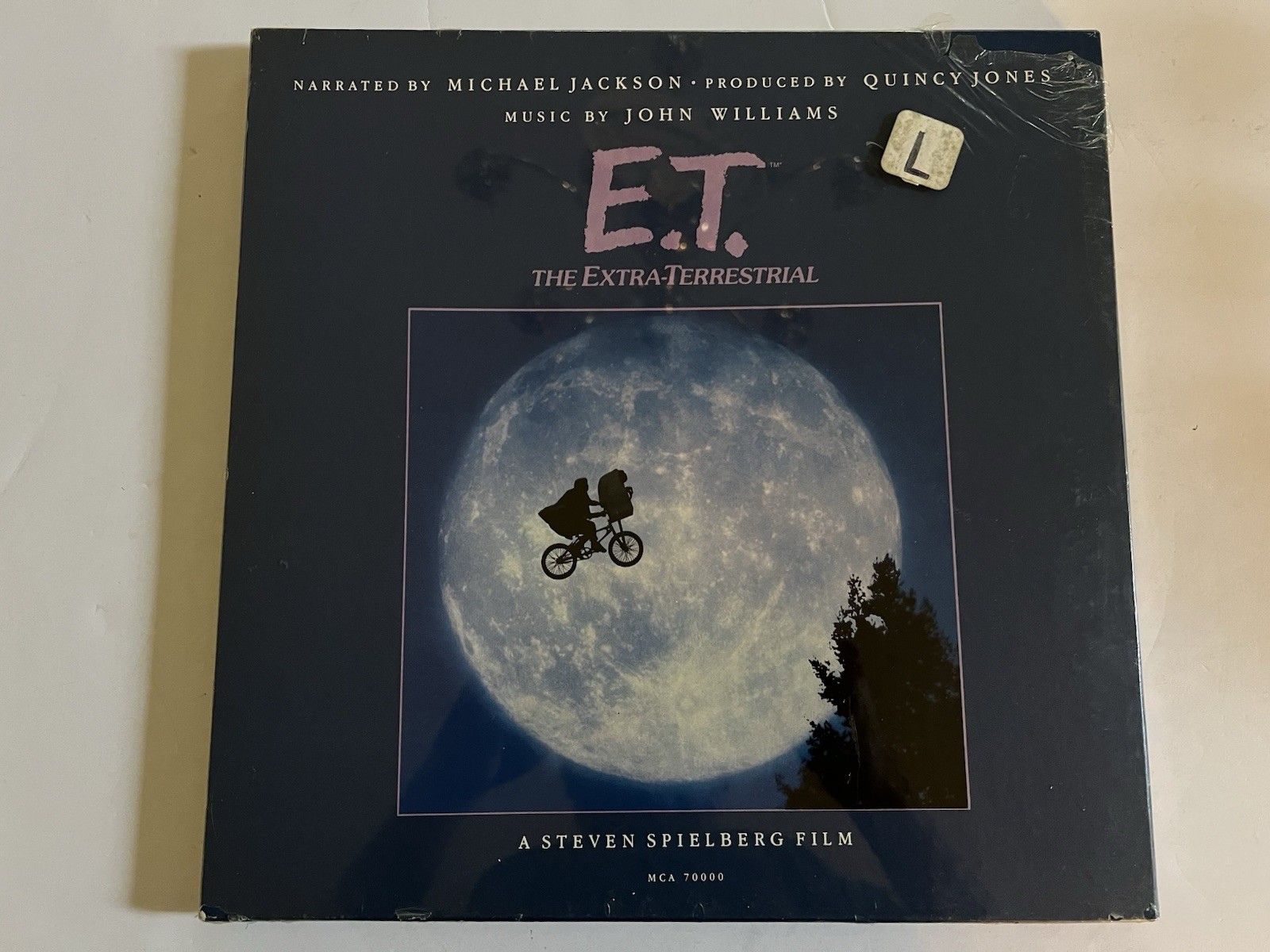 E.T. Narrated By Michael Jackson 1982 Storybook Album Special Edition Set NEW