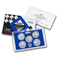 2022 S American Women Quarters Clad Proof Set w/box & COA