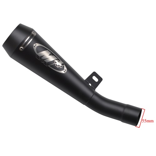 For Kawasaki Ninja ZX6R ZX636 2009 -2022 Motorcycle Exhaust Pipe Slip-on Muffler - Afbeelding 5 van 16