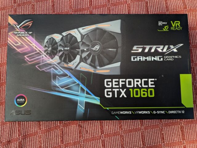 Scheda Video ASUS ROG Strix GTX 1060 6GB O6G ZV7842 Scheda Video ASUS ROG Strix GTX 1060 6GB O6G ZV7842