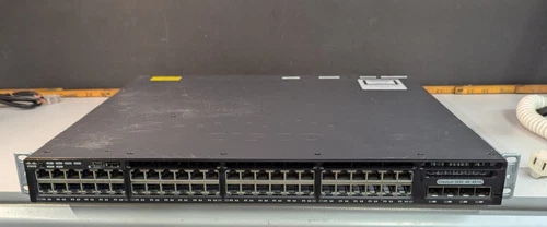 Cisco WS-C3650 48-Port Switch w/ 1x 640w  PSU