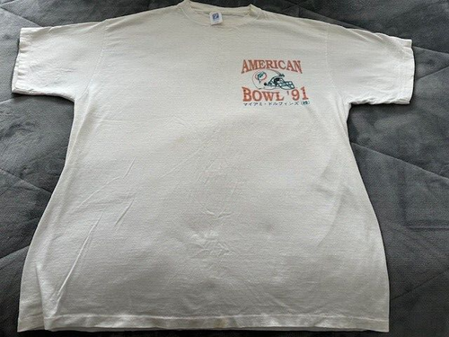 NFL - American Bowl - 4. August 1991 Tokyo Dome - Dolphins vs Raiders - RAR! - Bild 1 von 7