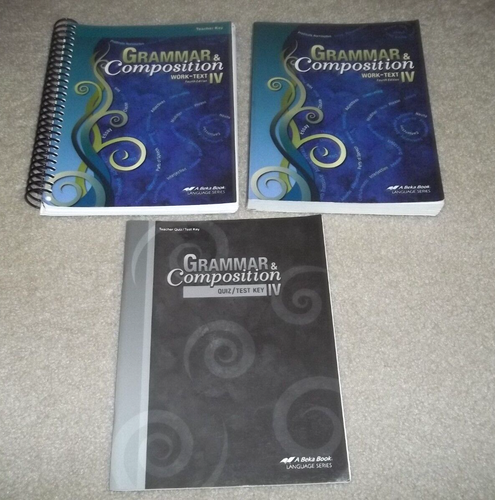 A Beka Grammar & Composition IV Worktext, Teacher Key, Quiz/Test Key 4th 10th Gr - 第 1/2 張圖片