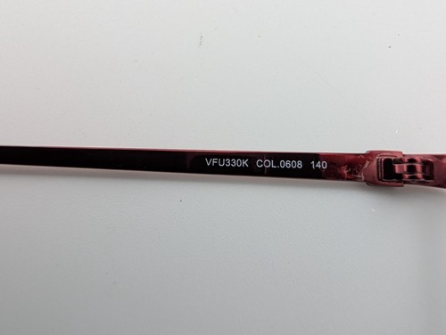 Furla Eyeglasses, Frames Only, Titanium, VFU330K Col.0608, 53-17-140, Pink - Picture 14 of 15